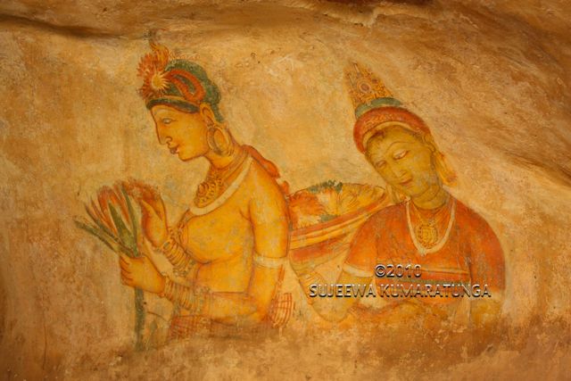 Sigiriya Frescos, Sri Lanka
